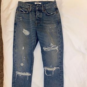 Grlfrnd Karolina High waisted straight legged jeans